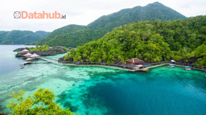 13. Tempat Wisata Pulau Labengki di Banggai Kepulauan