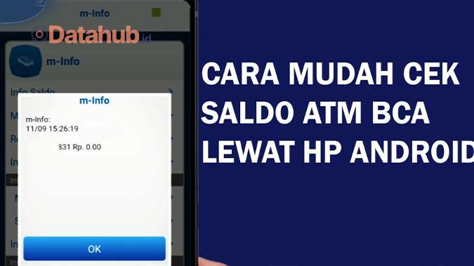 Cara Cek Saldo BCA di HP Android