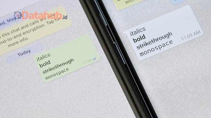 Cara Ganti Gaya Huruf di WhatsApp