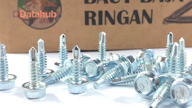 Harga Sekrup Baja Ringan