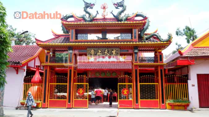 Rumah rumah Eksotis Tionghoa di Hian Thian Siang Tee