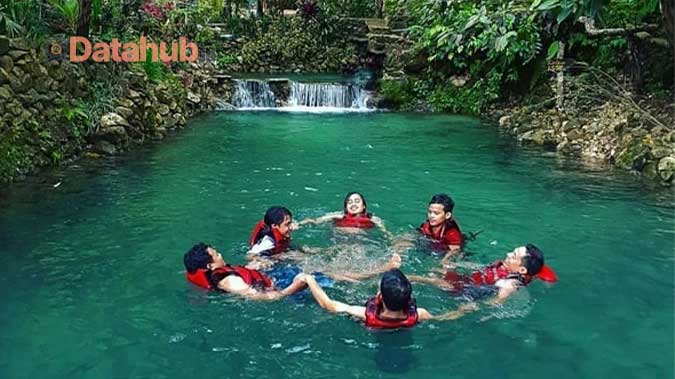 Wisata Taman Sungai Mudal Klaten Jawa Tengah