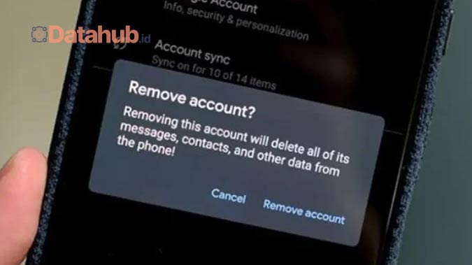 Tata Cara Menghapus Akun Gmail di Android