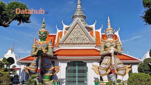 8. Mengunjungi Kuil Besar Wat Arun di Bangkok