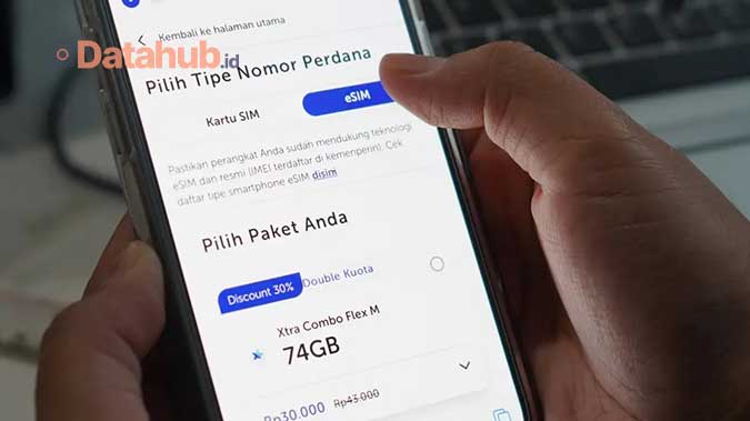 cara membeli paket internet xl