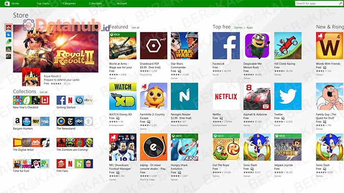 Cara Download Game di Laptop Melalui Windows Store