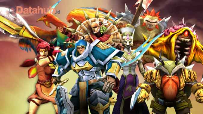 Game MOBA Android Offline Legendary Heroes