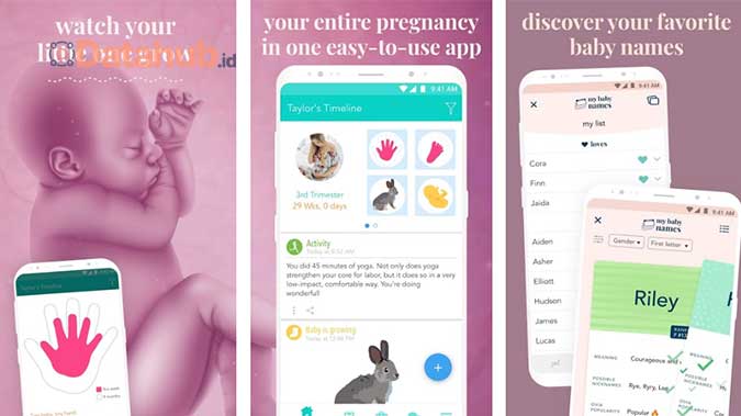 Ovia Pregnancy Tracker Baby Countdown